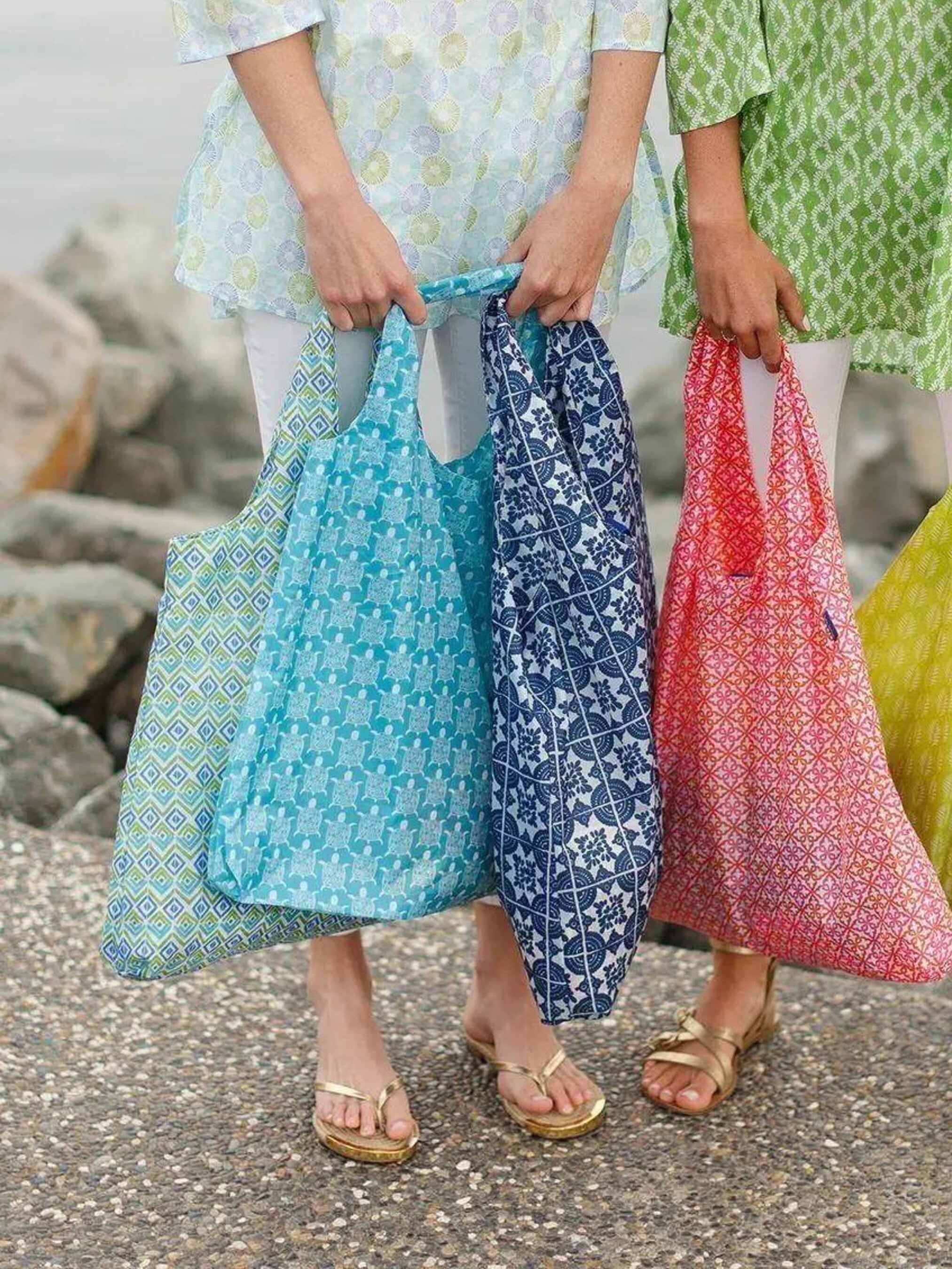 Shopping bag blu on sale